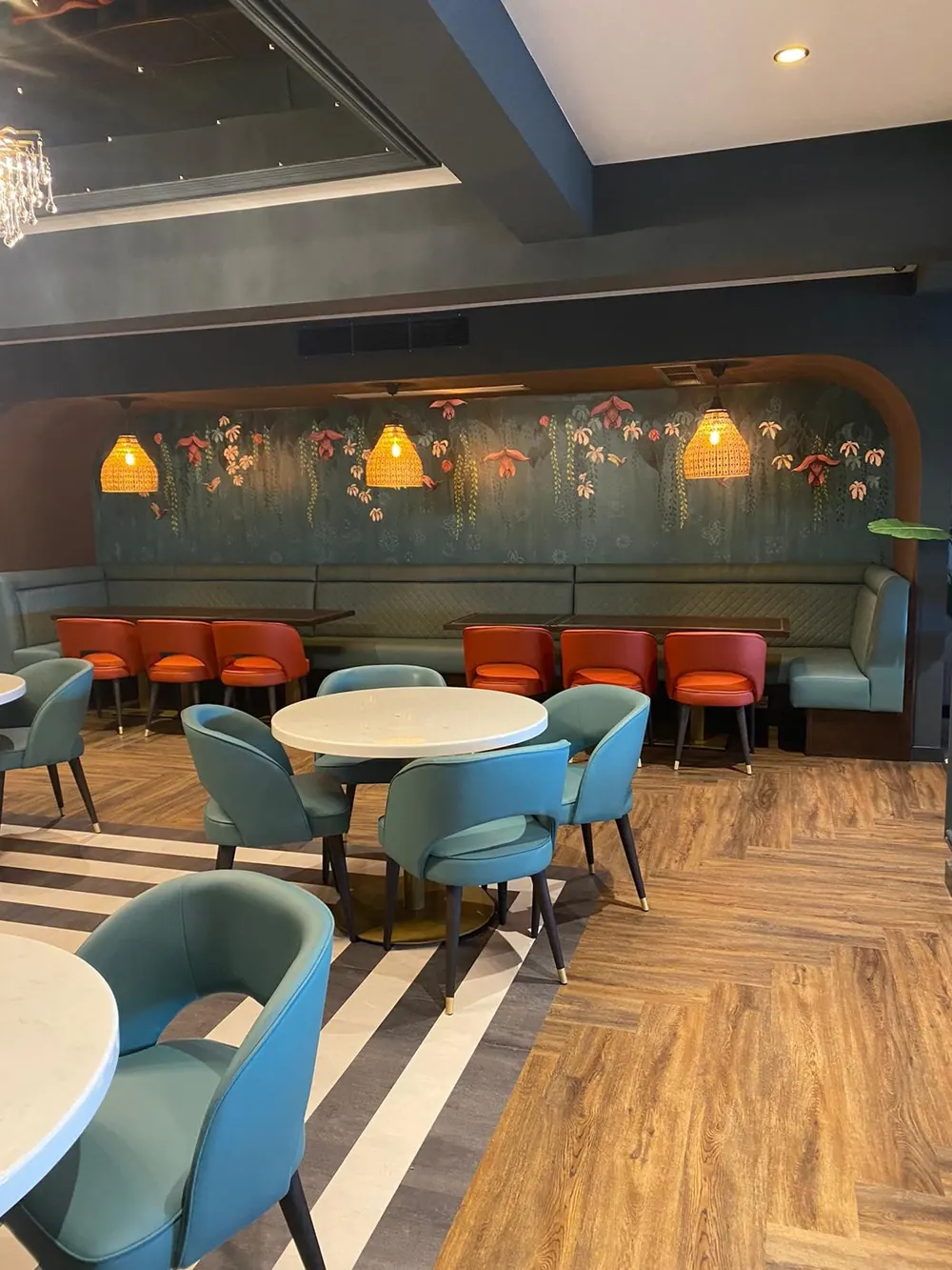 Restaurant seating and joinery installed by SG Group